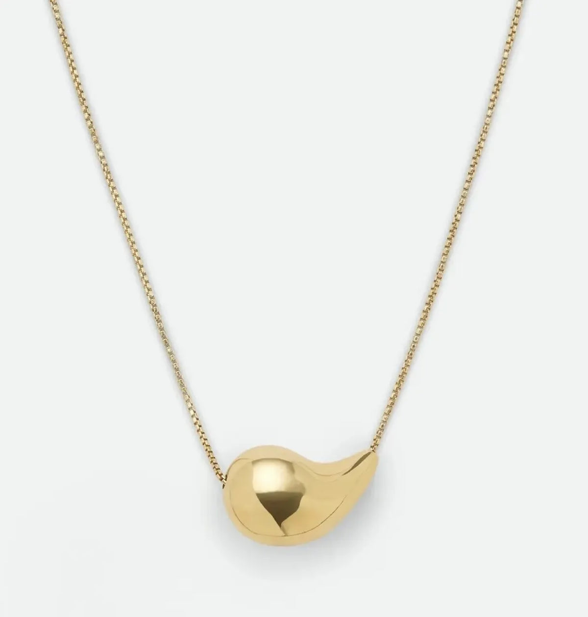 timeless Elsa Peretti Teardrop Gold Pendant - Elsa Peretti Teardrop