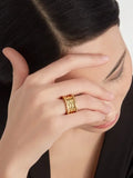 Valentino Gold Rockstud Ring - Valentino Garavani Gold Rockstud Ring
