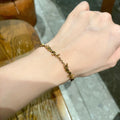 YSL Inspired Gold Bracelet - Premium Quality