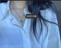 Gucci Silver Circle Pendant Necklace - Vintage Charm