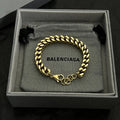 Balenciaga Premium Chain Bracelet - Gold Plated Luxury