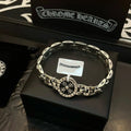 Chrome Hearts Style Premium Bracelet - Sterling Silver