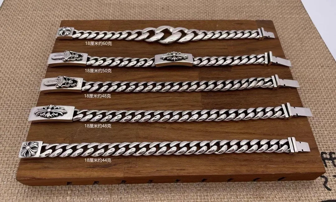 Premium Silver Chain Bracelet - Exquisite Craftsmanship