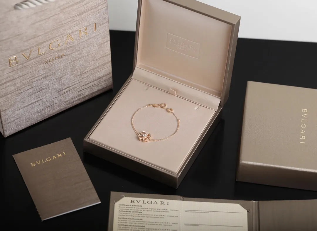 Bulgari Fiorever Rose Gold Diamond Bracelet