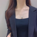 Gucci Silver Roman Numeral Pendant Necklace - Designer Style