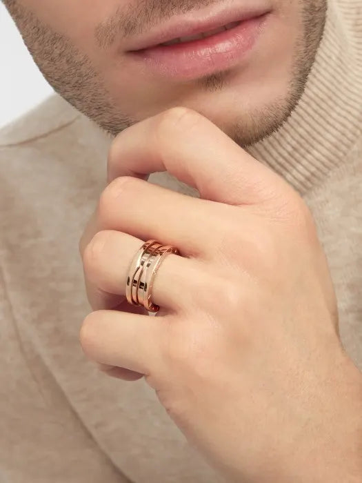 Bvlgari Zero1 Rose Gold - Bvlgari B.zero1 Rose Gold Ring - Iconic