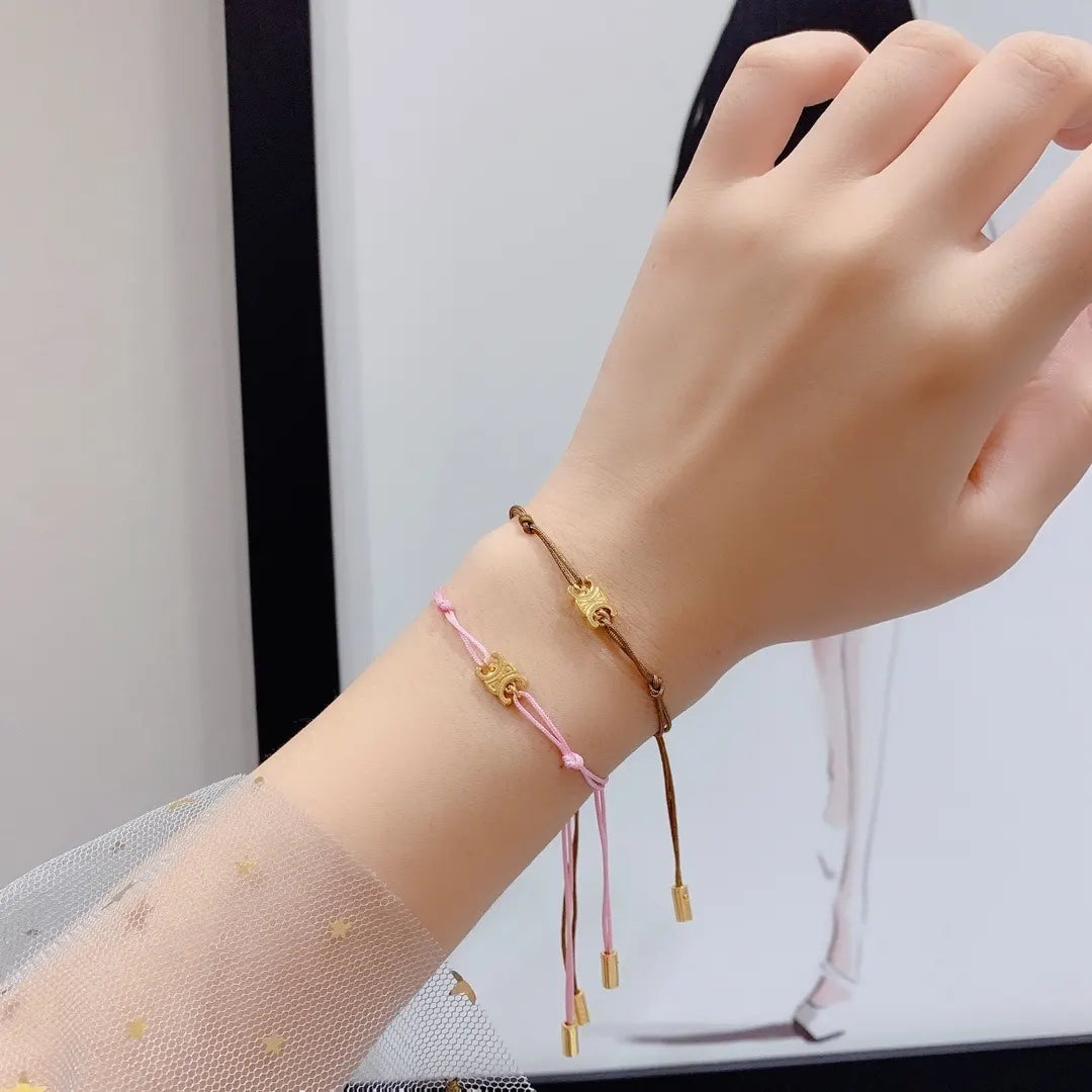 Premium Designer Inspired Cord Bracelet - Minimalist Style