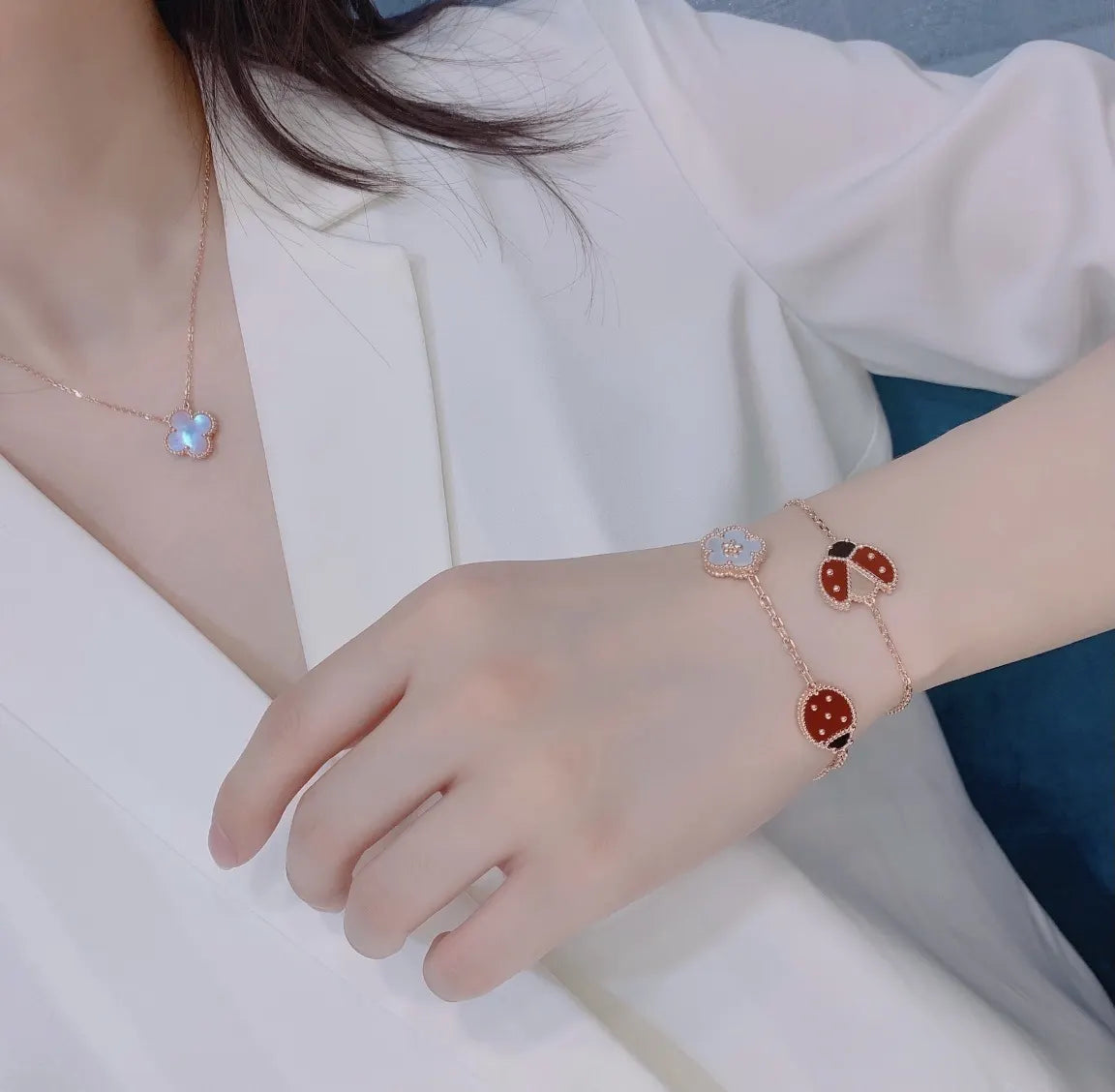 Ladybug Bracelet - Premium Van Cleef & Arpels Inspired Design