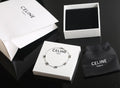 Celine Paris Premium Bracelet - Silver Charm