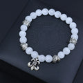 Premium Beaded Bracelet with Silver Accents