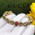Gucci Inspired Premium Flower & Gemstone Bracelet