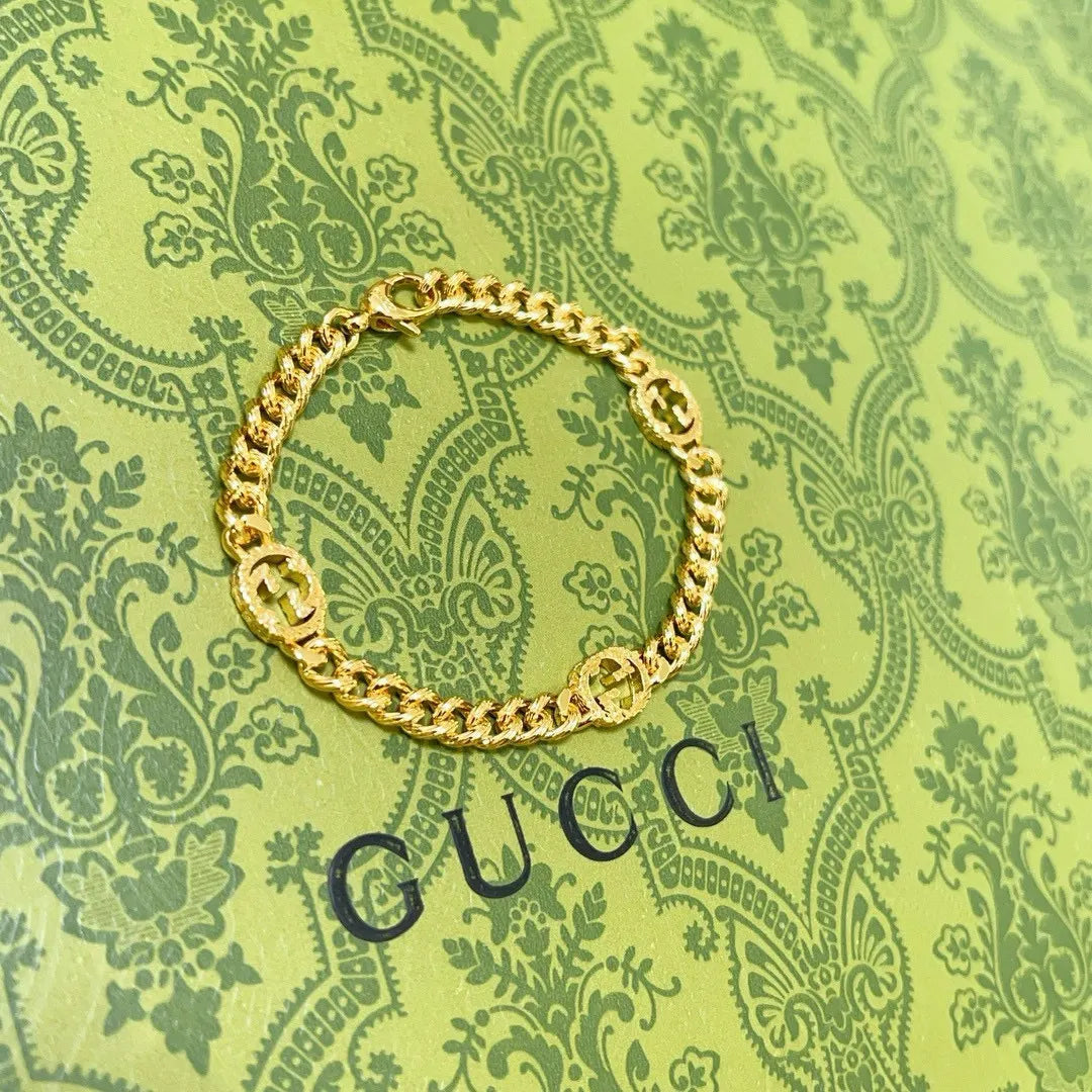 Gucci Inspired Gold Bracelet - Premium Quality