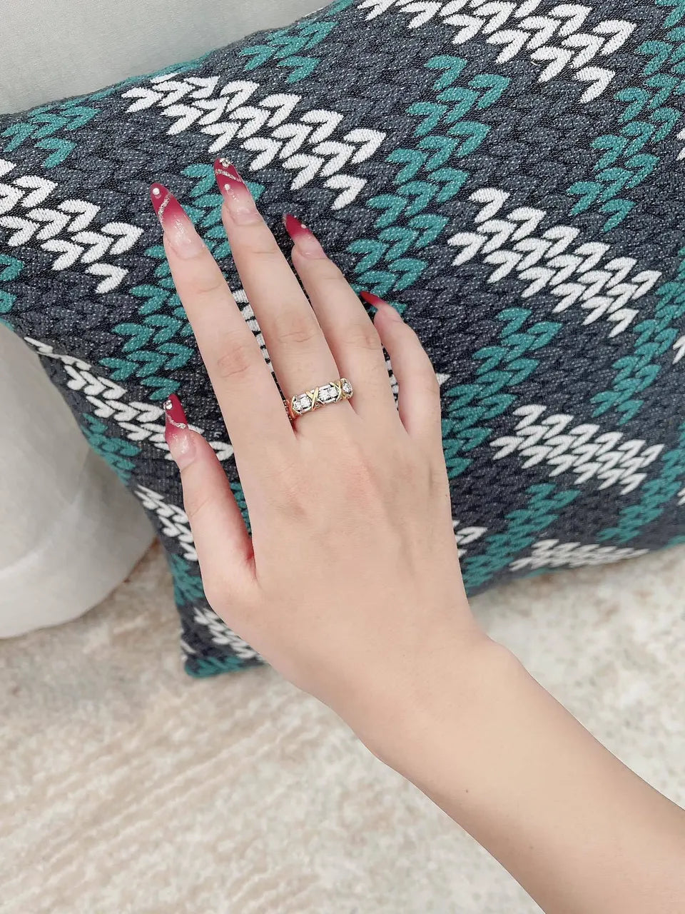 Cartier Yellow Gold Diamond Ring - Timeless Elegance