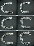 Premium Chrome Hearts Style Chain Bracelet
