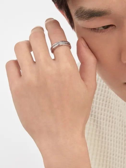 Silver CZ Eternity Band Ring - Elegant - Classic Design