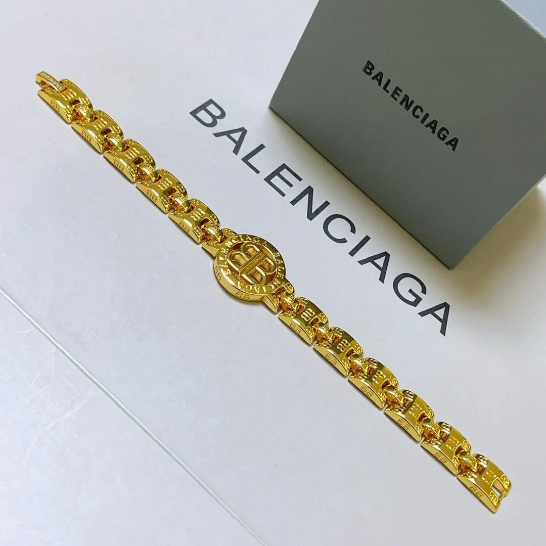 Balenciaga Inspired Gold Bracelet - Premium Quality