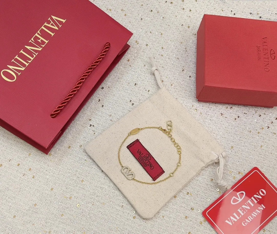 Valentino VLogo Premium Gold Bracelet