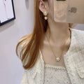 designer Chanel Gold Star Pendant Necklace - Chanel Gold Star Pendant
