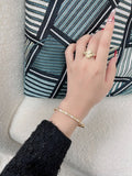 Premium Gold & Silver Serpent Bracelet - Luxury Design