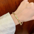 Elegant Crystal Geometric Bracelet - Premium Quality