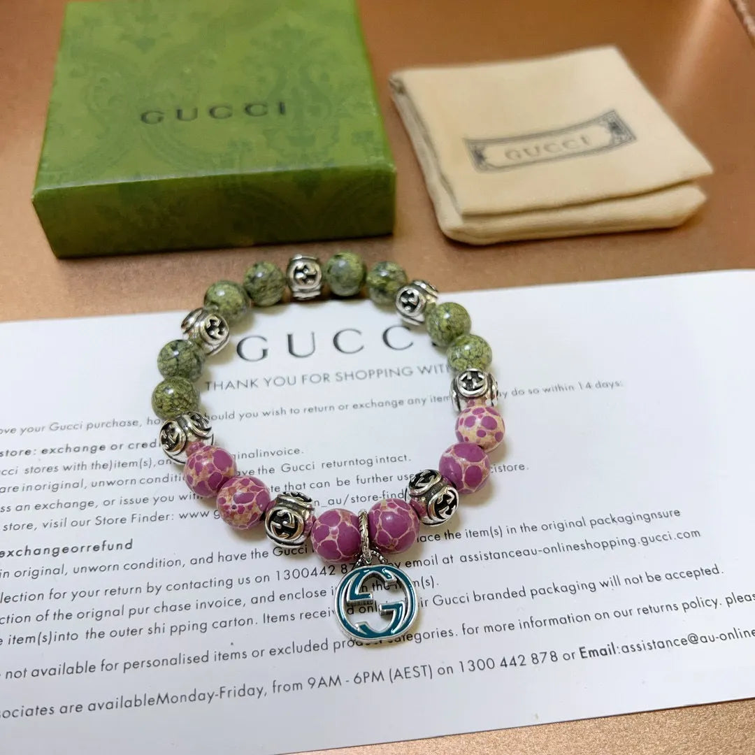 Gucci Beaded Charm Bracelet - Premium Quality