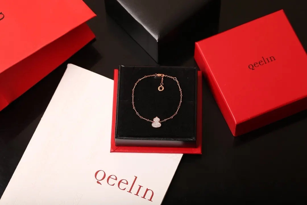 Qeelin Wulu Bracelet - Rose Gold & Diamonds