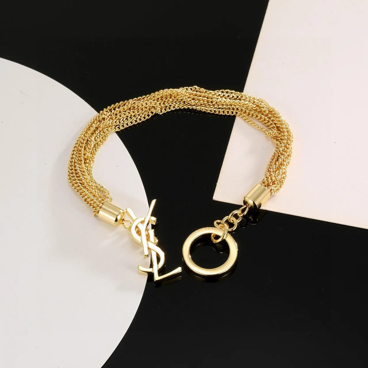 YSL Inspired Premium Gold Chain Bracelet