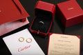 Cartier Love Paved Diamond Ring trio - Cartier Love Paved Diamond Ring