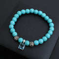 Premium Beaded Bracelet with Charm - Exquisite Quality