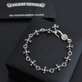 Premium Cross Bracelet - Sterling Silver & Gemstones