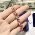 Rose Gold Flower Bracelet - Premium Quality