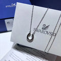 Swarovski Silver Horseshoe Necklace - Swarovski Silver Horseshoe