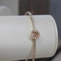 Sparkling Circle Bangle - Premium Quality Bracelet