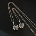 Chrome Hearts Compass Pendant - Sterling Silver Necklace