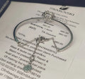 Swarovski Flower Bangle - Premium Quality Bracelet