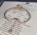 Swarovski Flower Bangle - Premium Quality