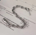 Premium Silver Chain Bracelet - Statement Piece