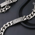 chain Saint Laurent Silver Bracelet - Saint Laurent Silver Chain Link