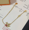 Luxury Gold Charm Bracelet