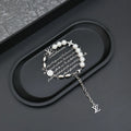 Luxury Pearl Bracelet with LV Charm - Premium Quality