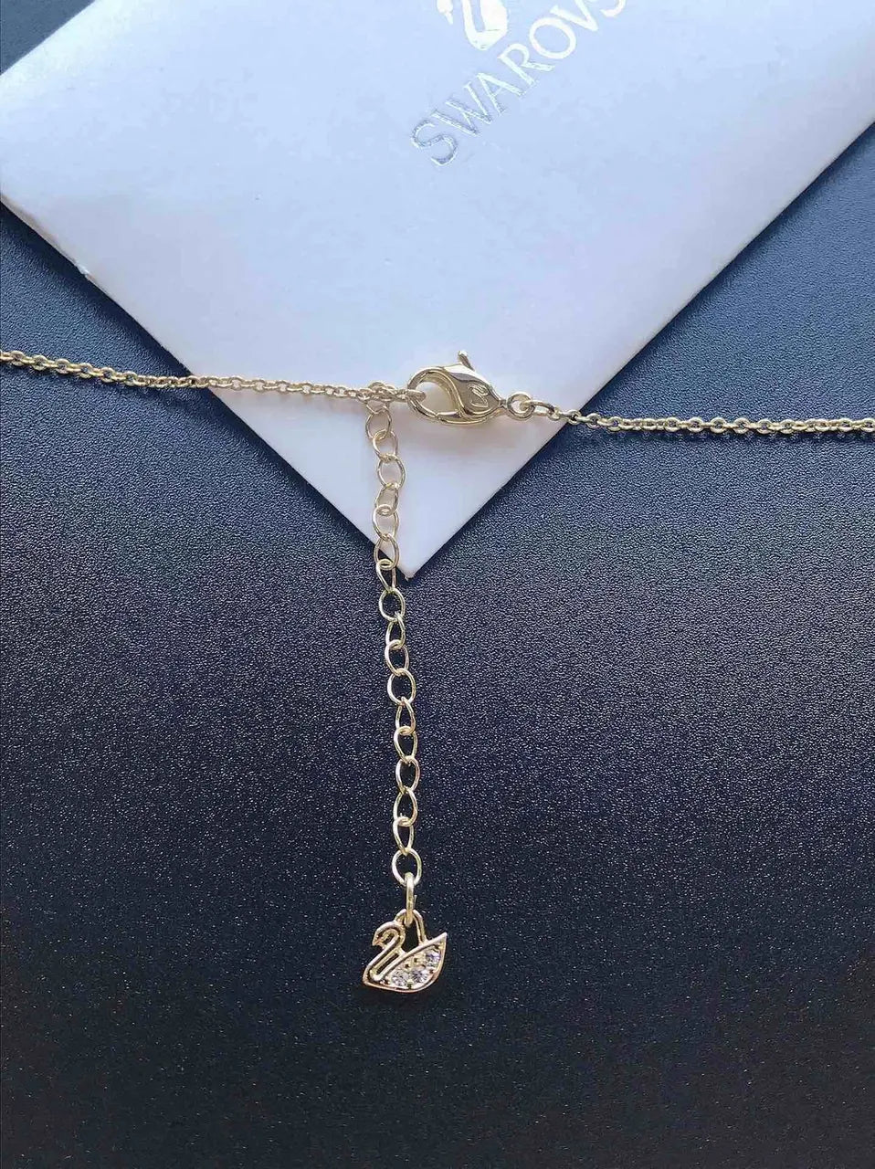 Swarovski Gold Mickey Mouse Pendant Necklace - Disney Charm