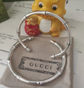 Gucci Bamboo Silver Bracelet - Premium Quality