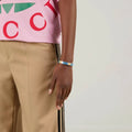 Gucci x Adidas Silver-Tone Cuff Bracelet - Premium Quality