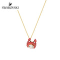 Hello Kitty Crab Pendant - Swarovski - Gold-Tone Necklace