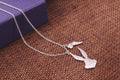 Bunny Silver Pendant Necklace - Whimsical Rabbit Design