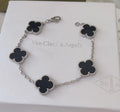 Van Cleef & Arpels Vintage Alhambra Bracelet - Onyx