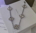 Van Cleef & Arpels Vintage Alhambra Silver Bracelet