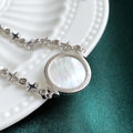 Premium Mother of Pearl Star Bracelet - Sterling Silver