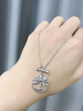 Silver Tree of Life Necklace - Silver Tree of Life Crystal Pendant