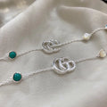 Gucci Inspired Silver Bracelet - Premium Quality